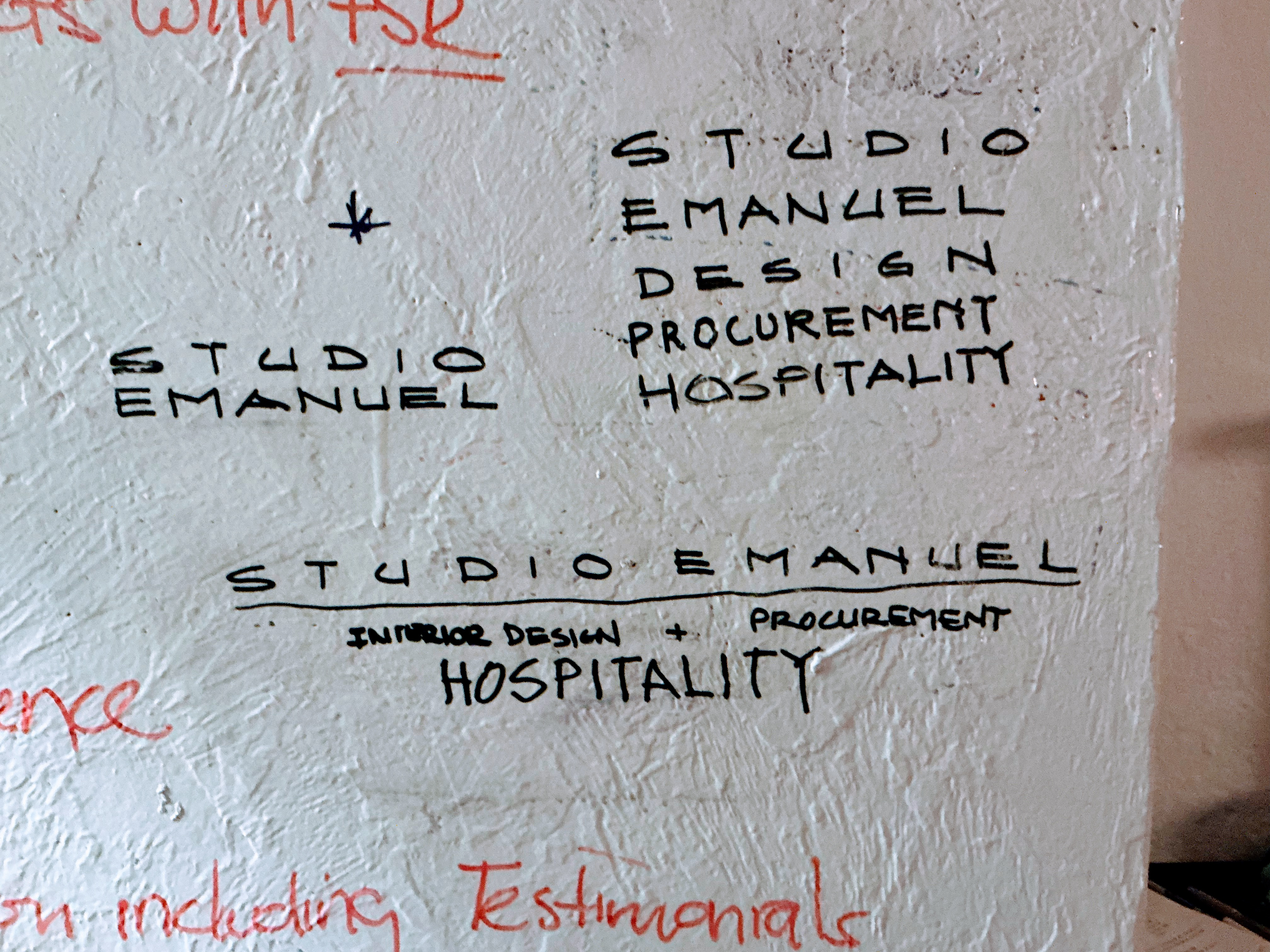 Studio Emanuel branding and design process